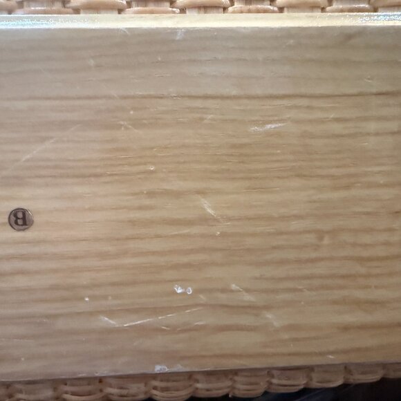 Nantucket Basket "Basketville" Tote VINTAGE - NEW - Picture 6 of 8